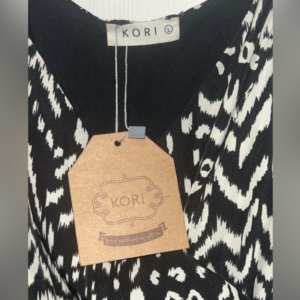 Kori black and white animal print jumpsuit #jumpsuit #animalprint - Picture 4 of 8